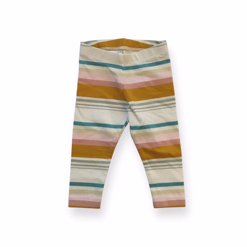NWT Tea Collection Multistripe Baby Leggings